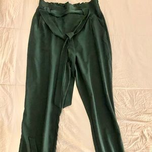 GRACE KARIN Green Dress Pants